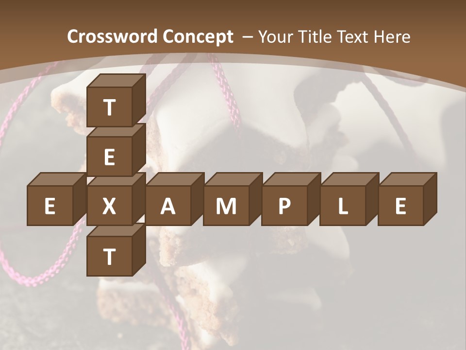 Christmas Wish Cinnamon PowerPoint Template