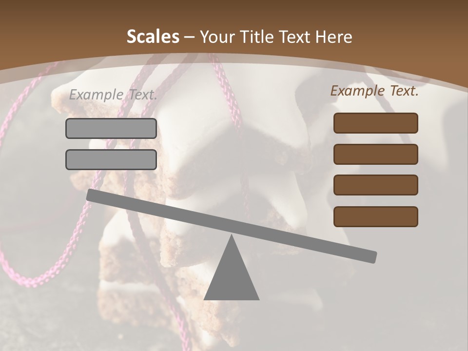 Christmas Wish Cinnamon PowerPoint Template
