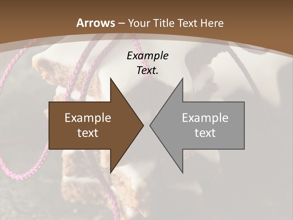 Christmas Wish Cinnamon PowerPoint Template