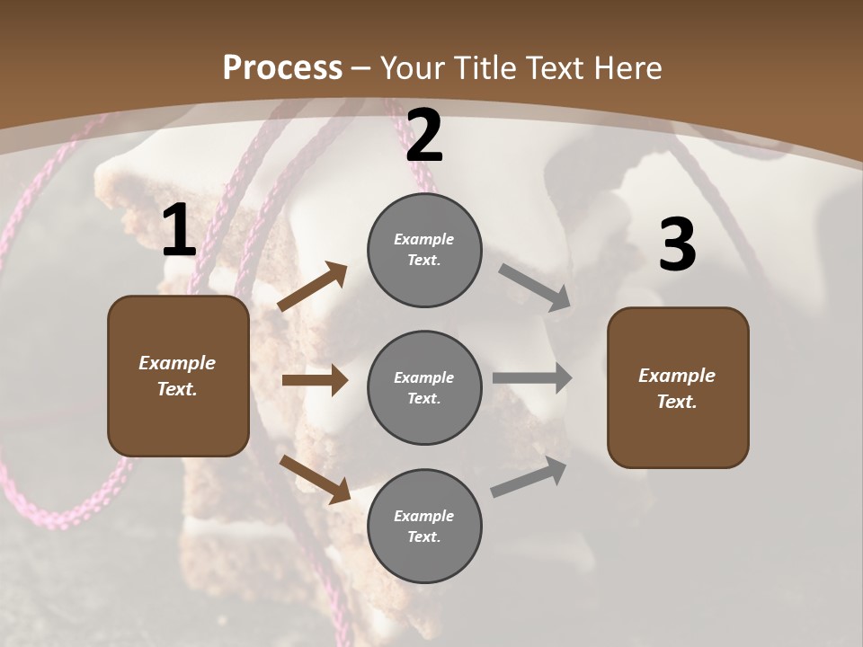 Christmas Wish Cinnamon PowerPoint Template