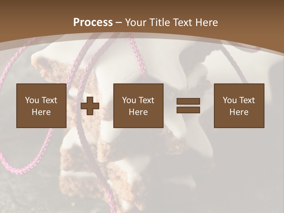 Christmas Wish Cinnamon PowerPoint Template