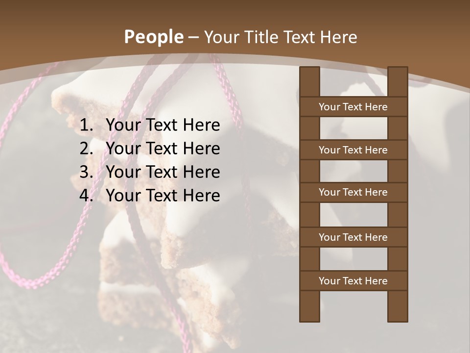 Christmas Wish Cinnamon PowerPoint Template