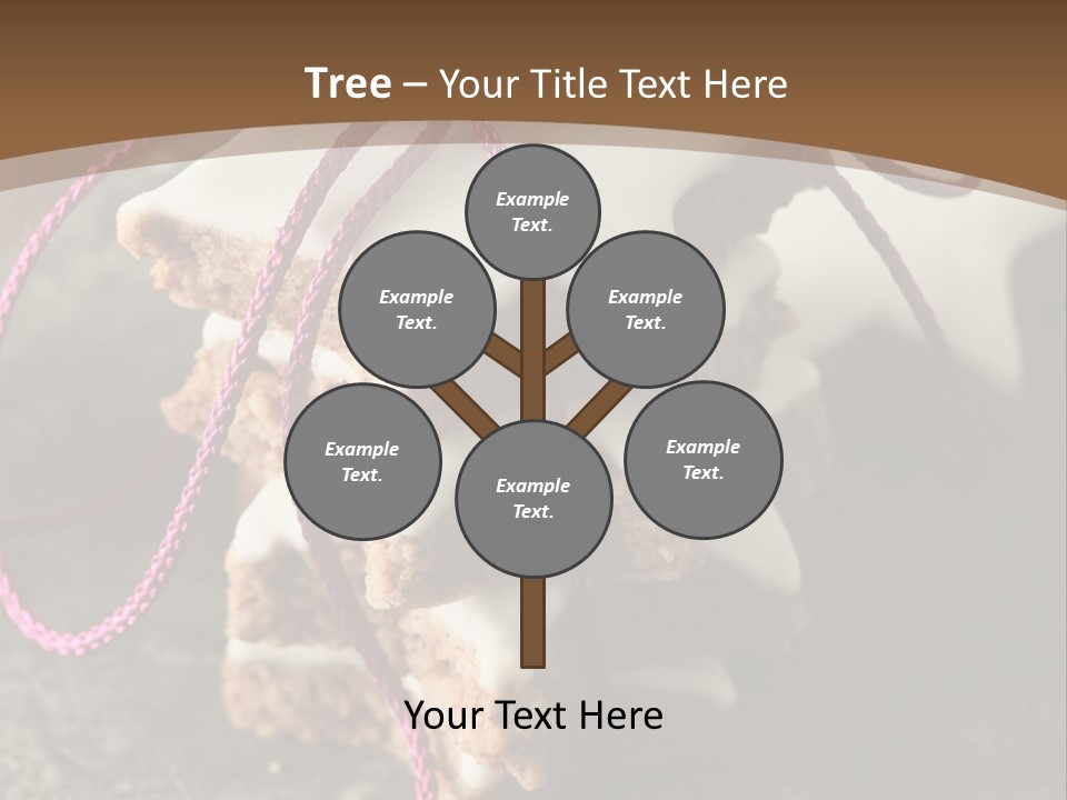 Christmas Wish Cinnamon PowerPoint Template