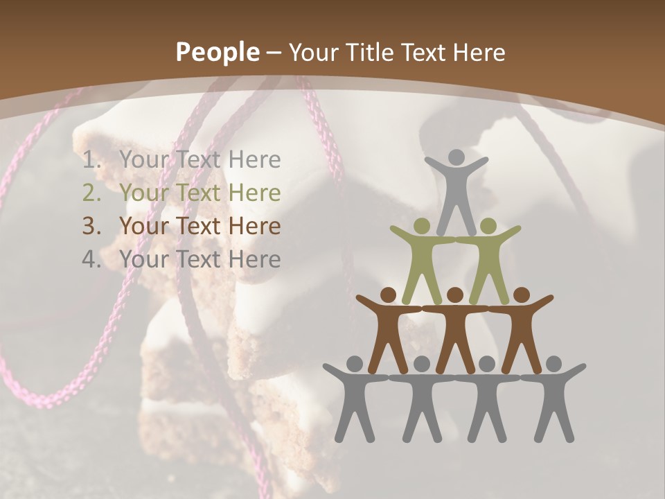 Christmas Wish Cinnamon PowerPoint Template