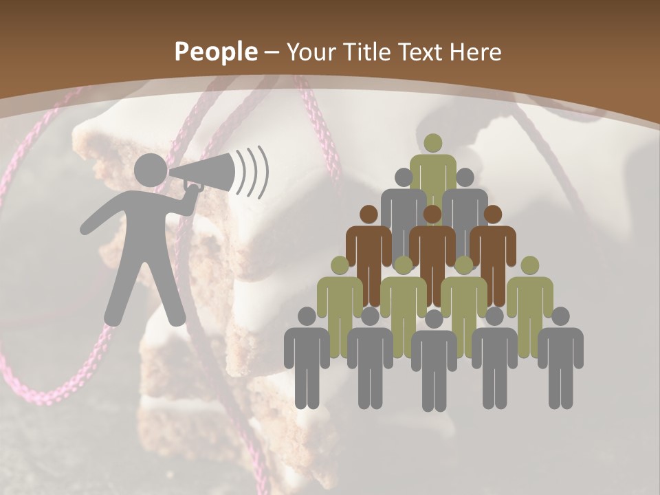 Christmas Wish Cinnamon PowerPoint Template