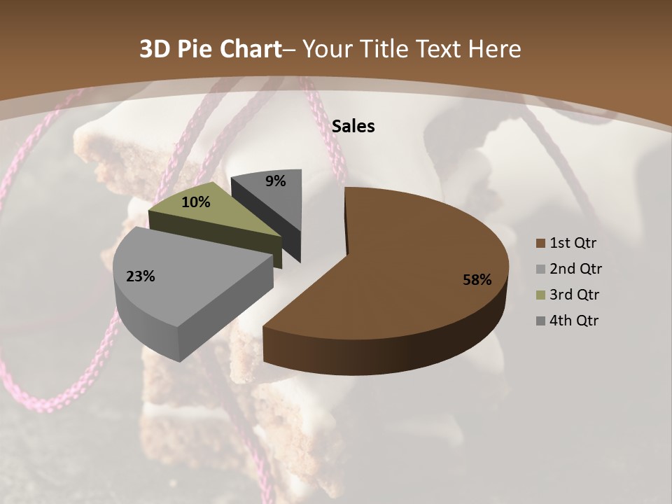 Christmas Wish Cinnamon PowerPoint Template