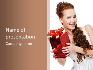 Giving Holiday Beautiful PowerPoint Template