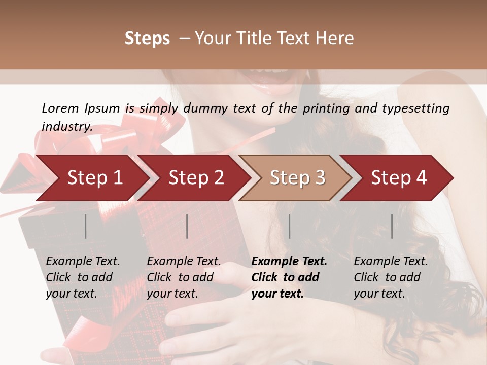 Giving Holiday Beautiful PowerPoint Template