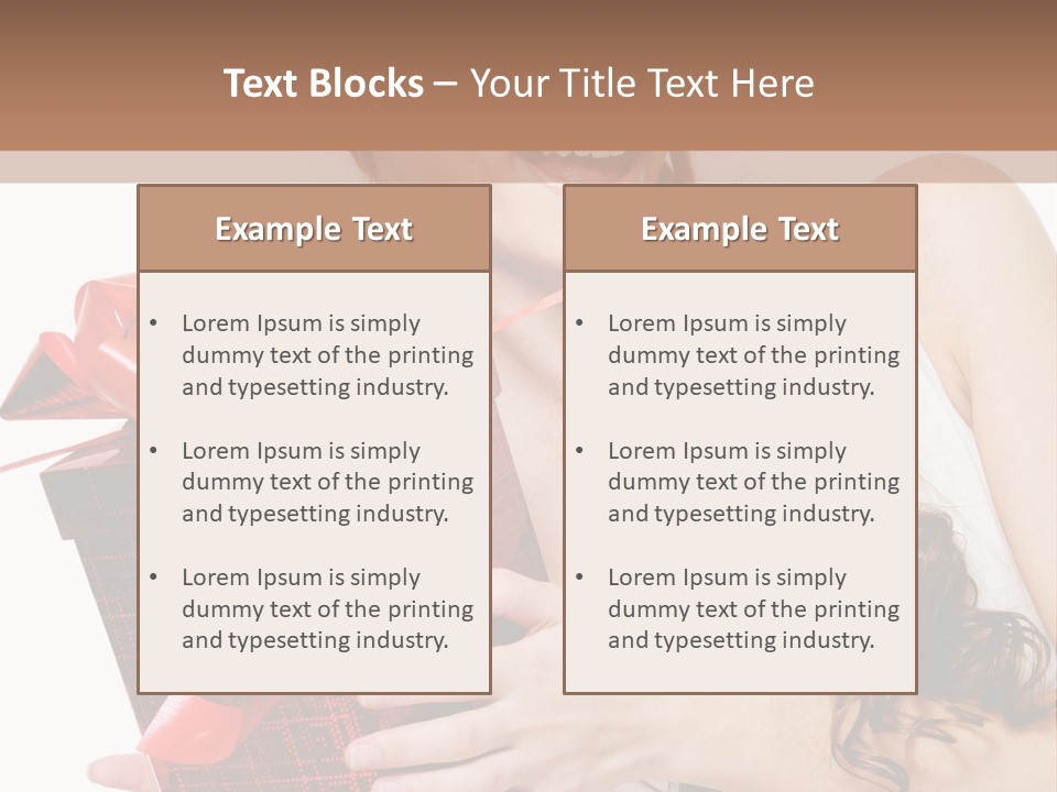 Giving Holiday Beautiful PowerPoint Template