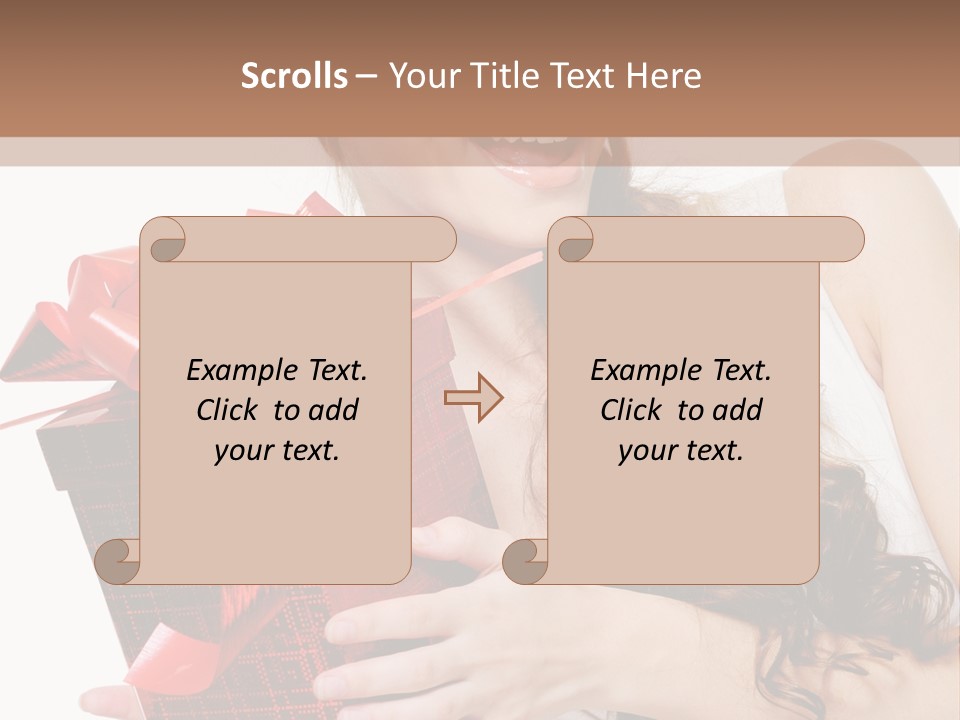 Giving Holiday Beautiful PowerPoint Template