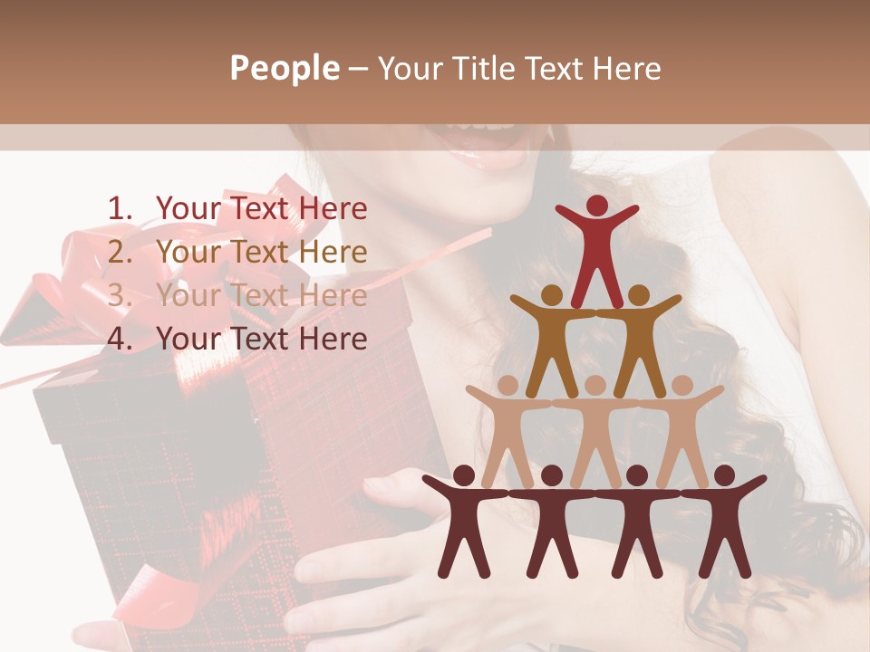 Giving Holiday Beautiful PowerPoint Template