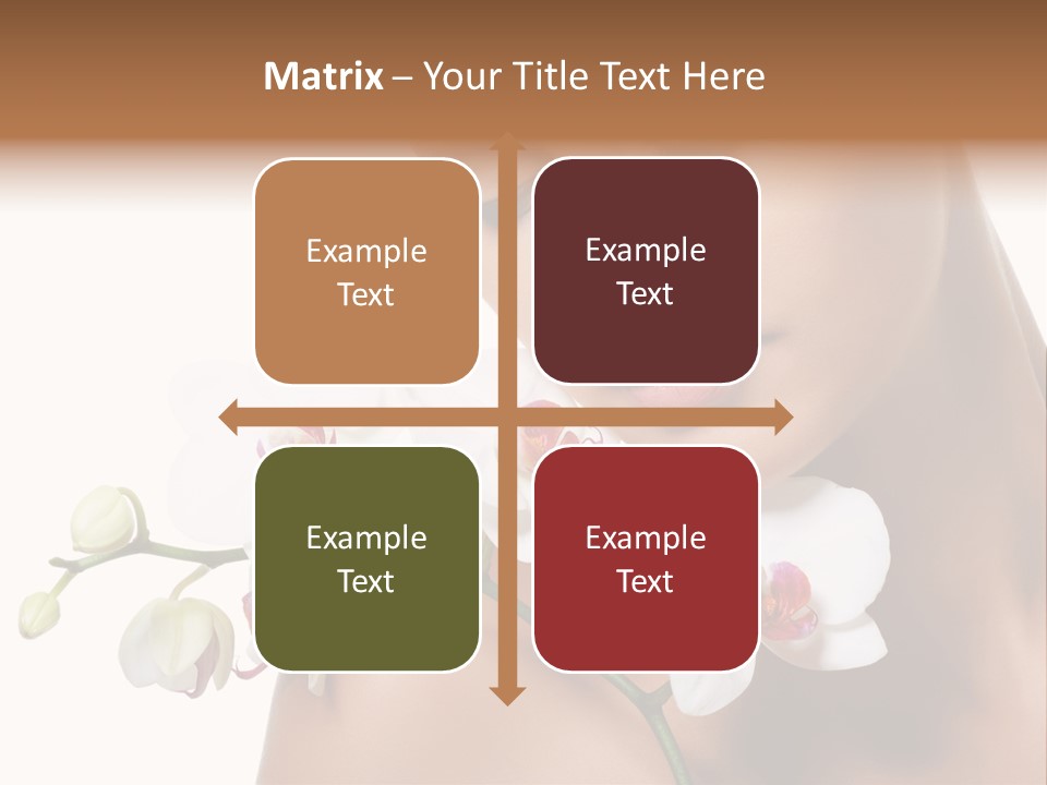 Care Smile Close Up PowerPoint Template