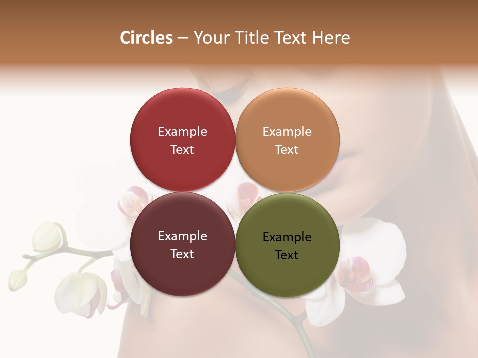 Care Smile Close Up PowerPoint Template