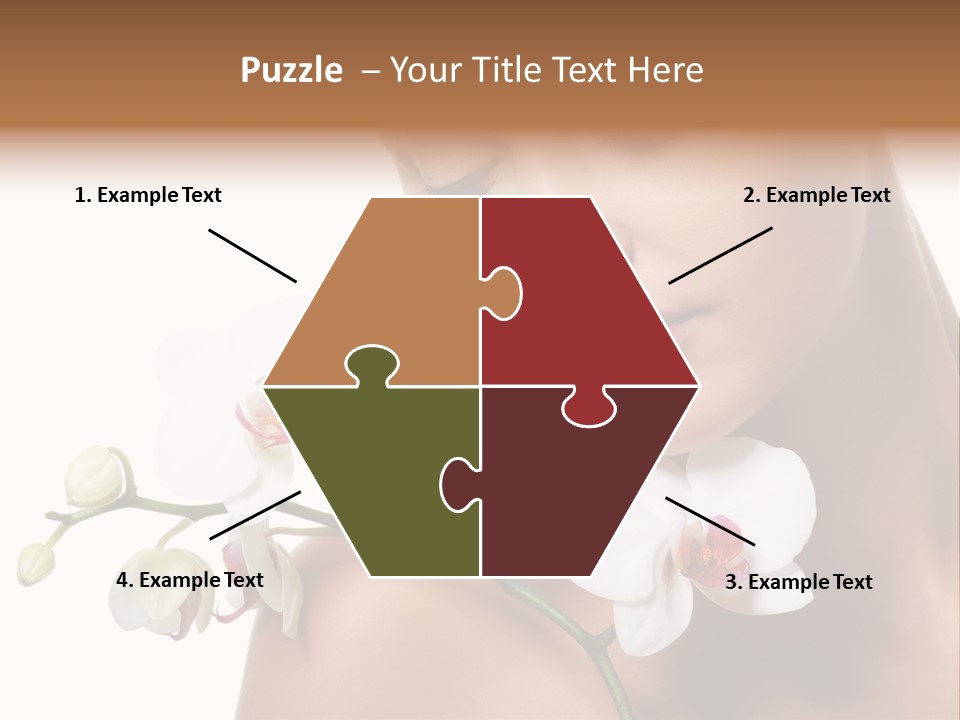 Care Smile Close Up PowerPoint Template