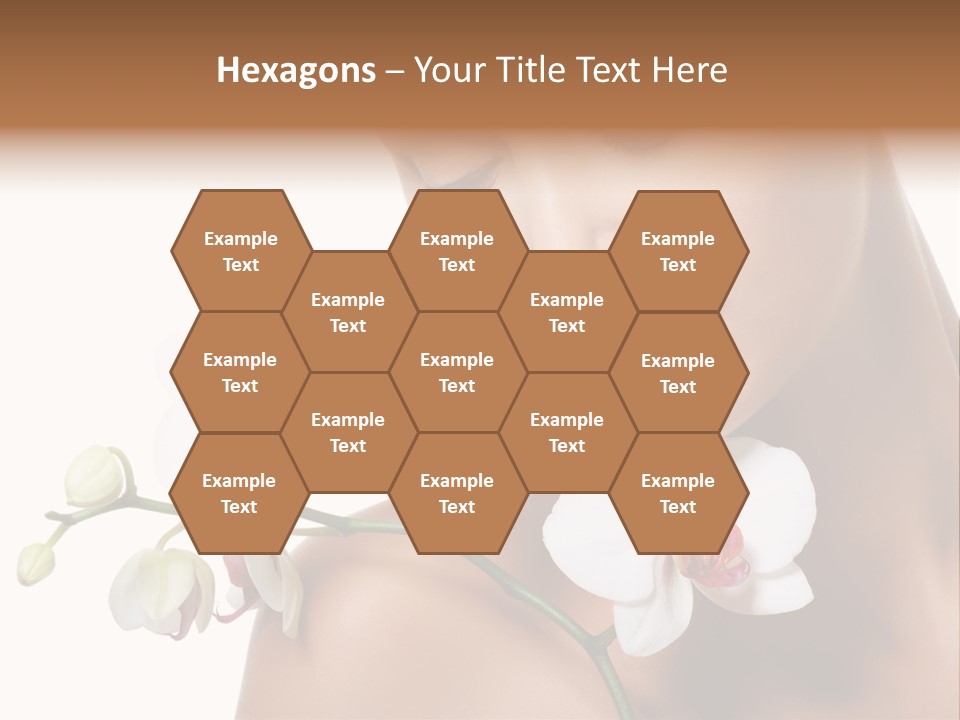 Care Smile Close Up PowerPoint Template