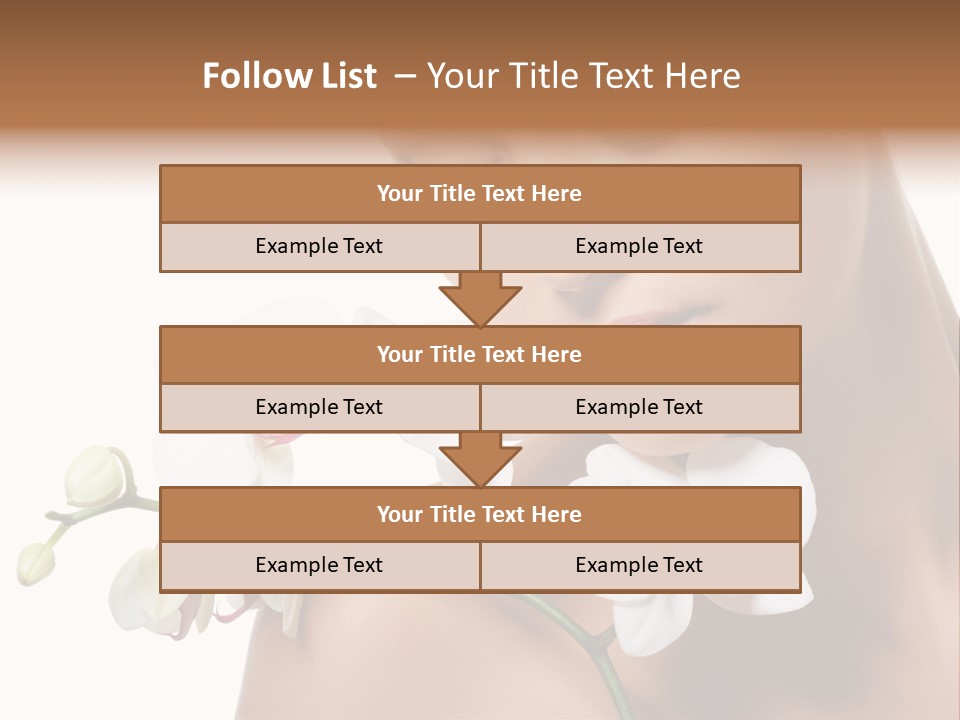 Care Smile Close Up PowerPoint Template