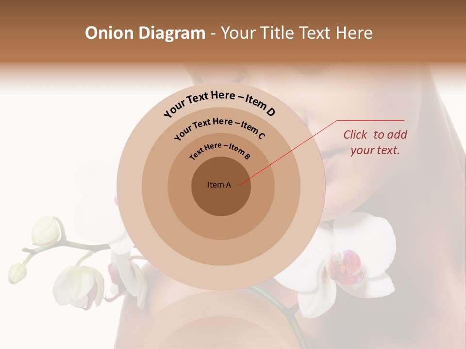 Care Smile Close Up PowerPoint Template