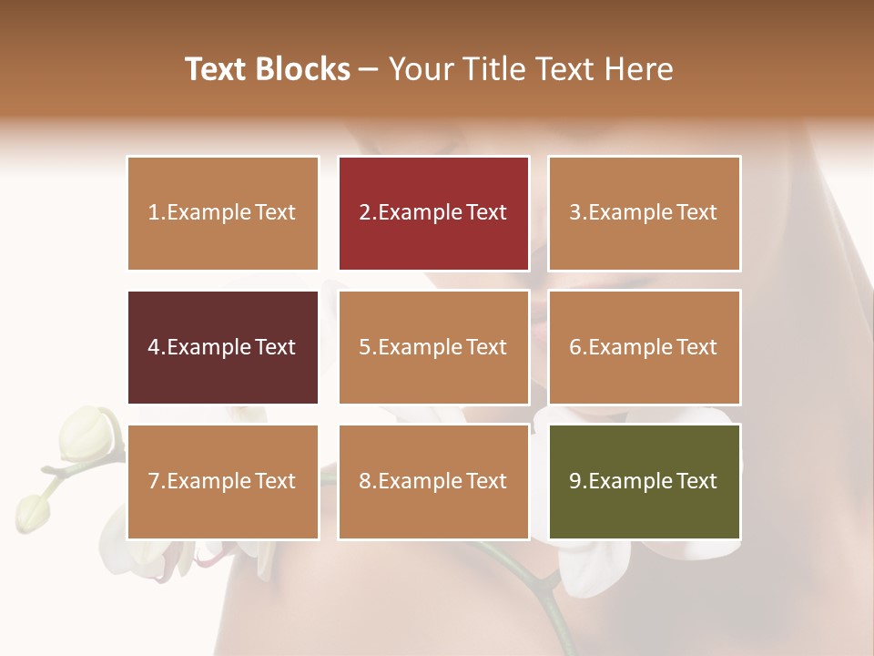 Care Smile Close Up PowerPoint Template