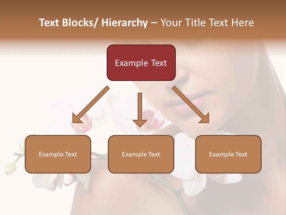 Care Smile Close Up PowerPoint Template