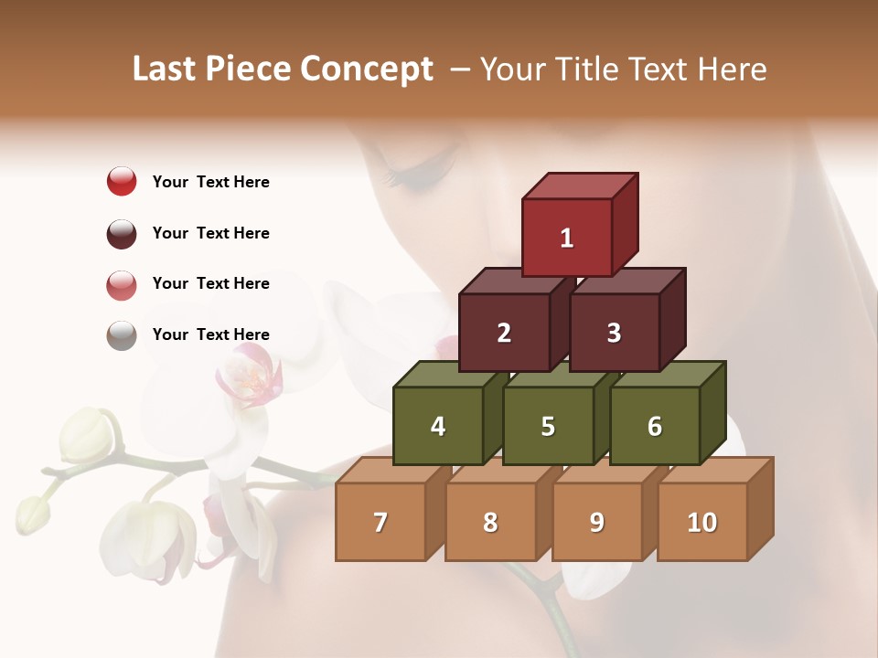 Care Smile Close Up PowerPoint Template