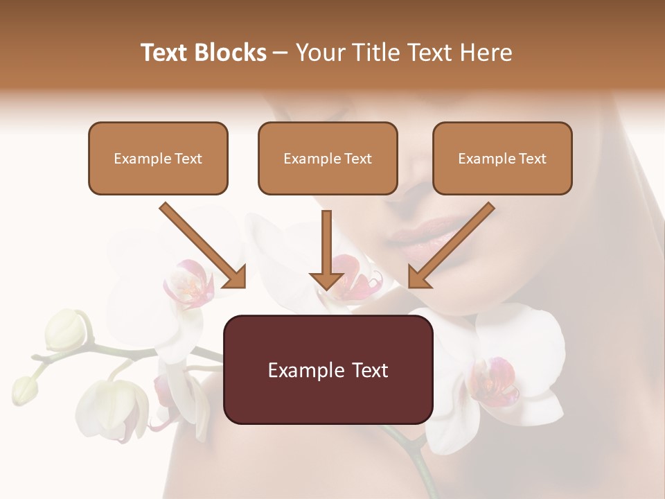 Care Smile Close Up PowerPoint Template