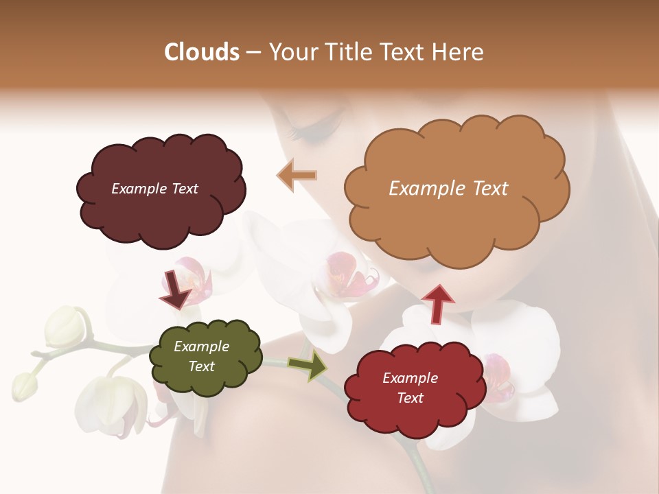 Care Smile Close Up PowerPoint Template