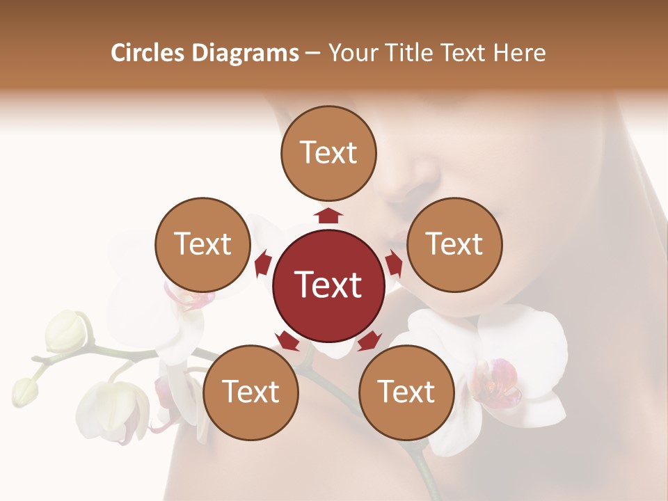 Care Smile Close Up PowerPoint Template