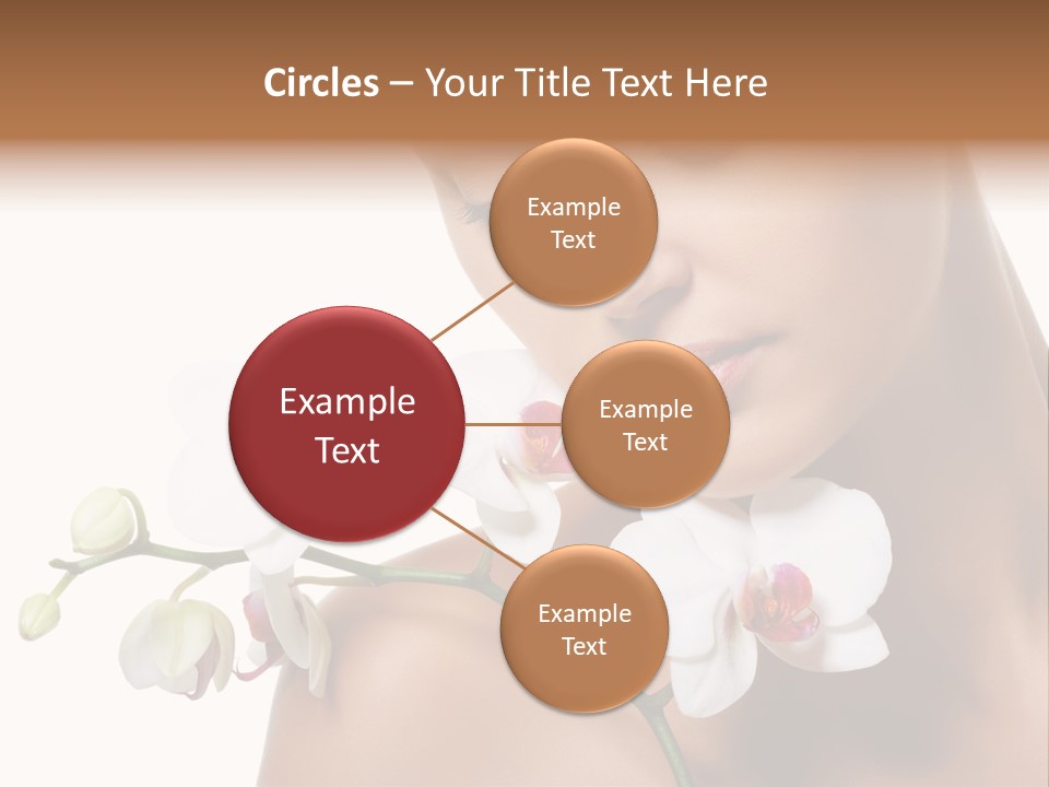 Care Smile Close Up PowerPoint Template