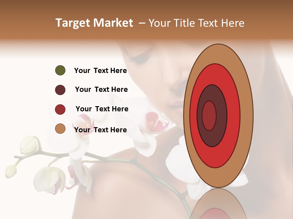 Care Smile Close Up PowerPoint Template