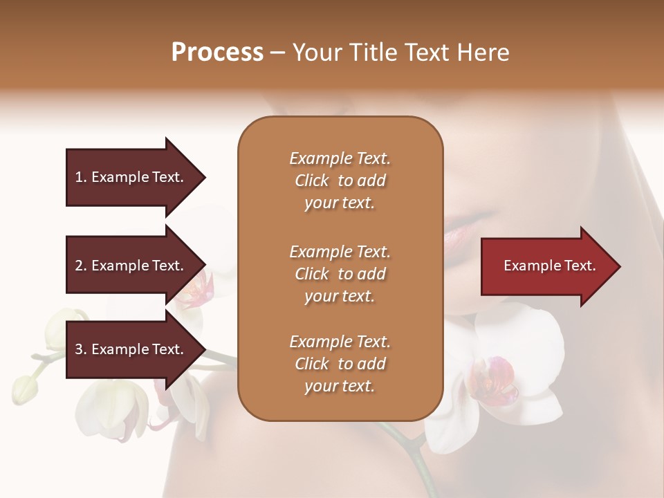 Care Smile Close Up PowerPoint Template