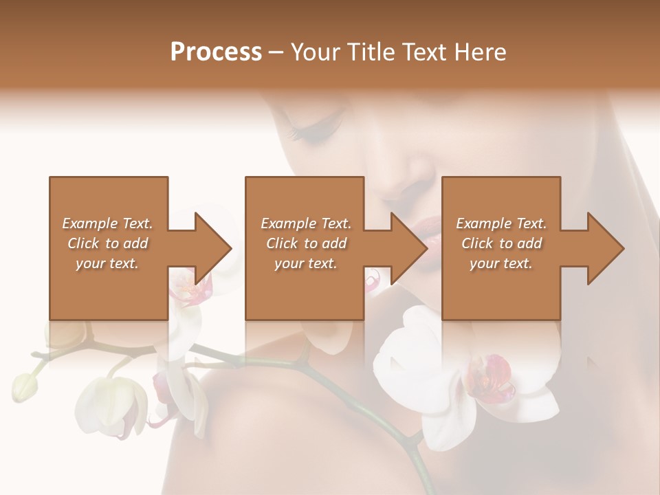 Care Smile Close Up PowerPoint Template