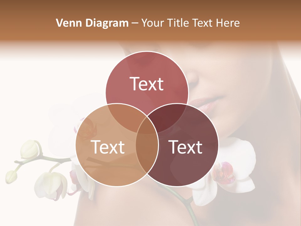 Care Smile Close Up PowerPoint Template