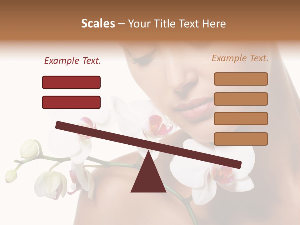 Care Smile Close Up PowerPoint Template