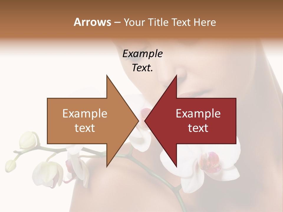 Care Smile Close Up PowerPoint Template