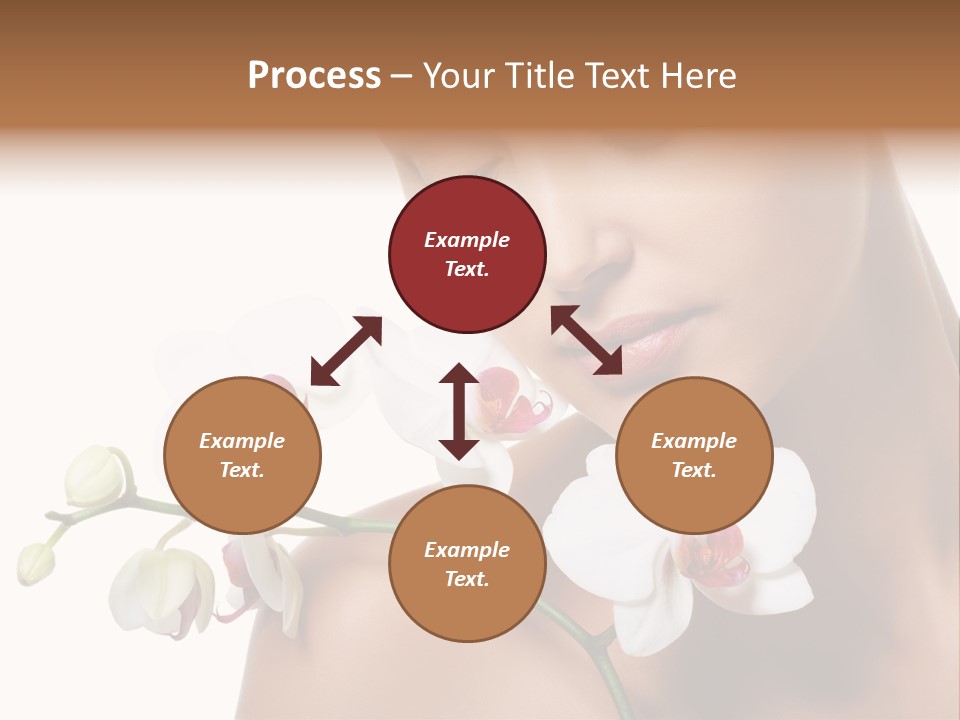 Care Smile Close Up PowerPoint Template