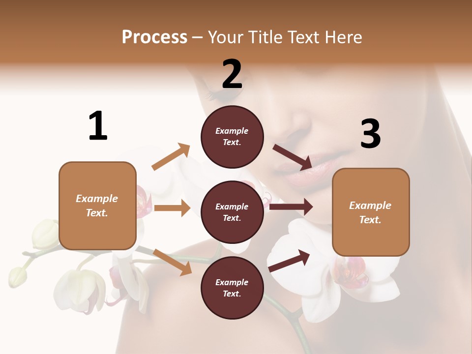 Care Smile Close Up PowerPoint Template