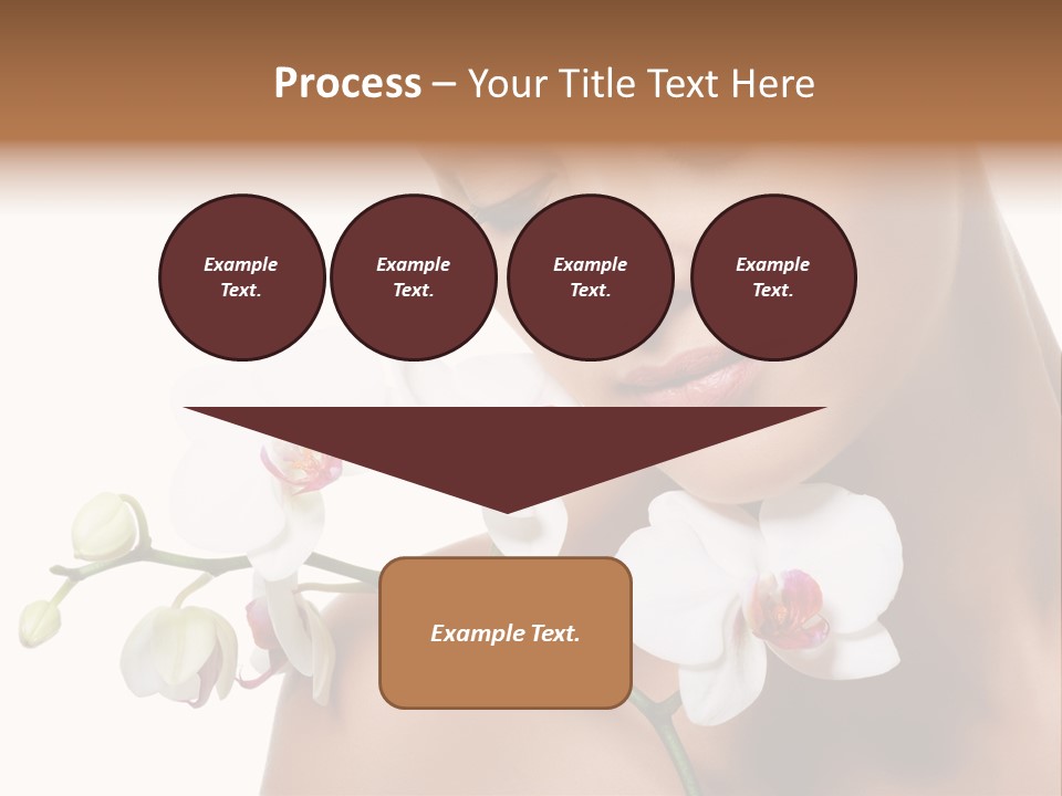 Care Smile Close Up PowerPoint Template