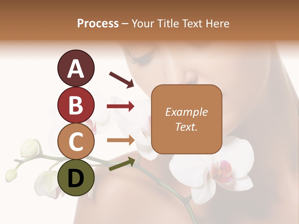 Care Smile Close Up PowerPoint Template