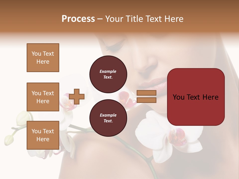 Care Smile Close Up PowerPoint Template