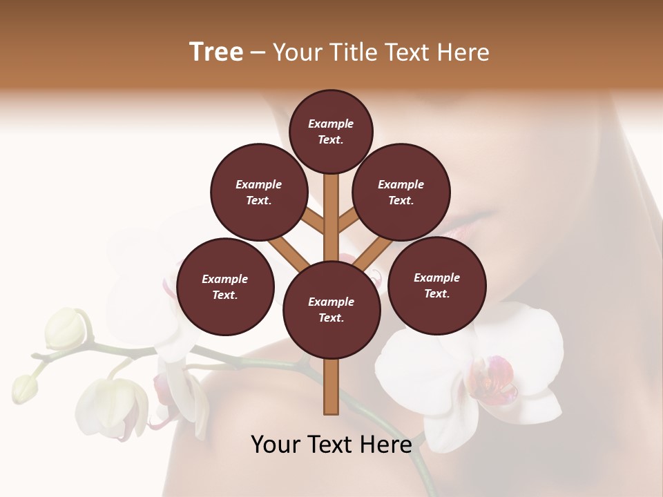 Care Smile Close Up PowerPoint Template