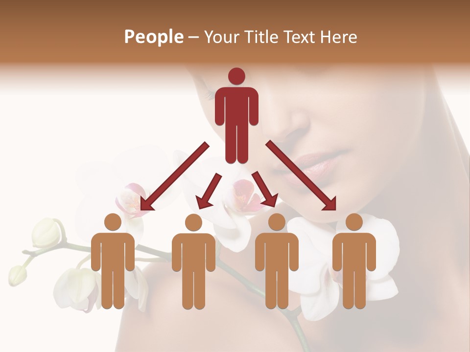 Care Smile Close Up PowerPoint Template