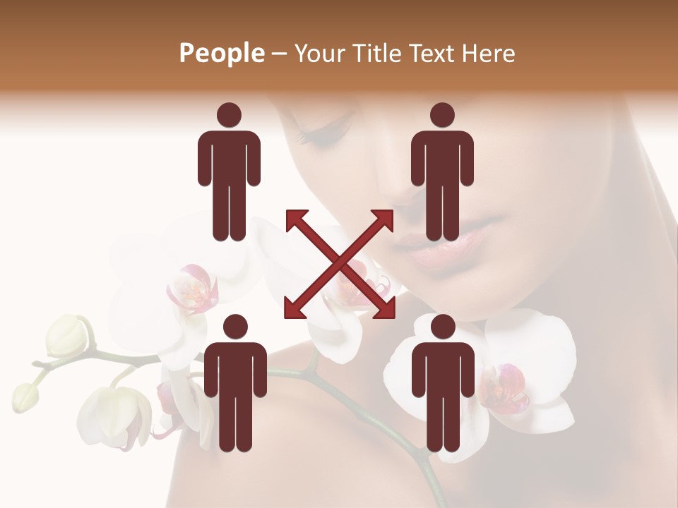 Care Smile Close Up PowerPoint Template