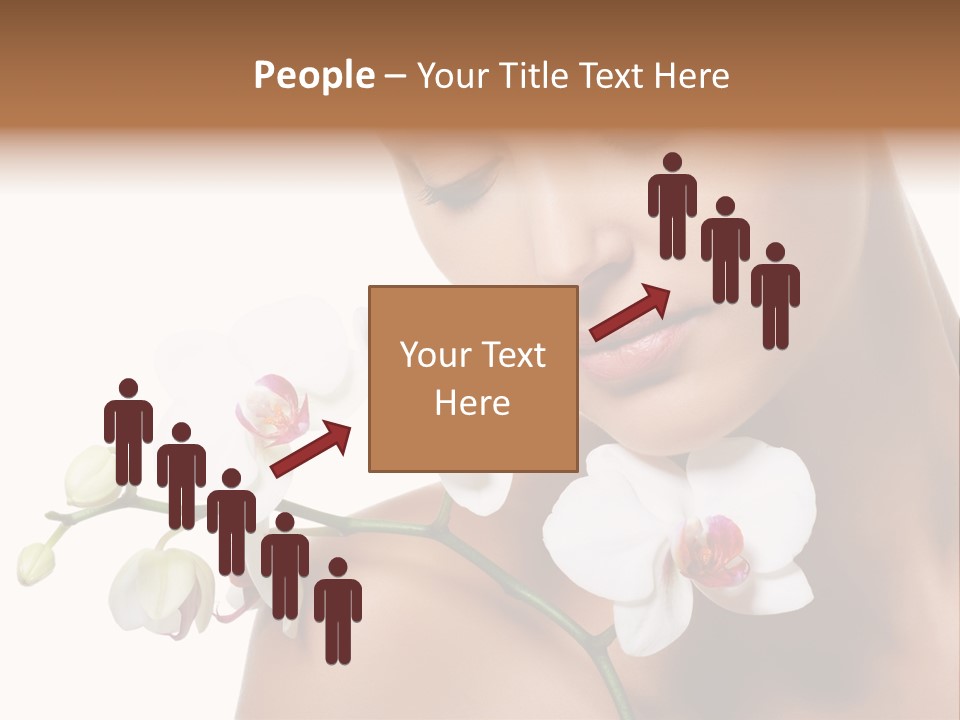 Care Smile Close Up PowerPoint Template