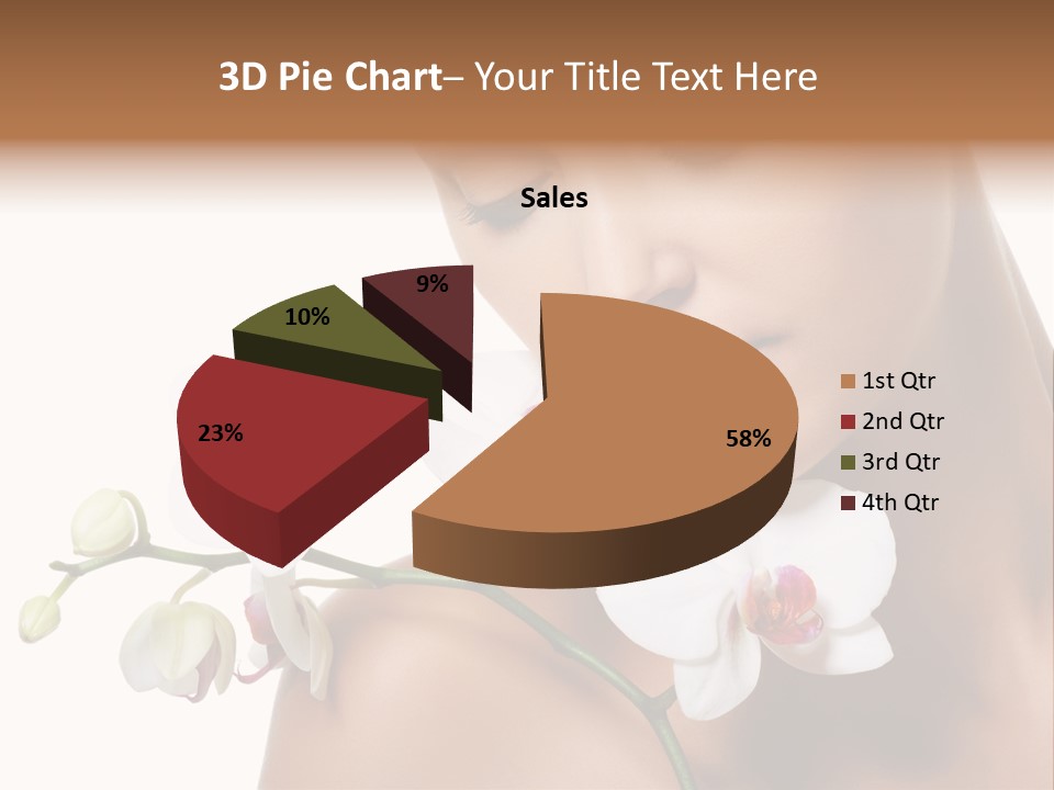 Care Smile Close Up PowerPoint Template