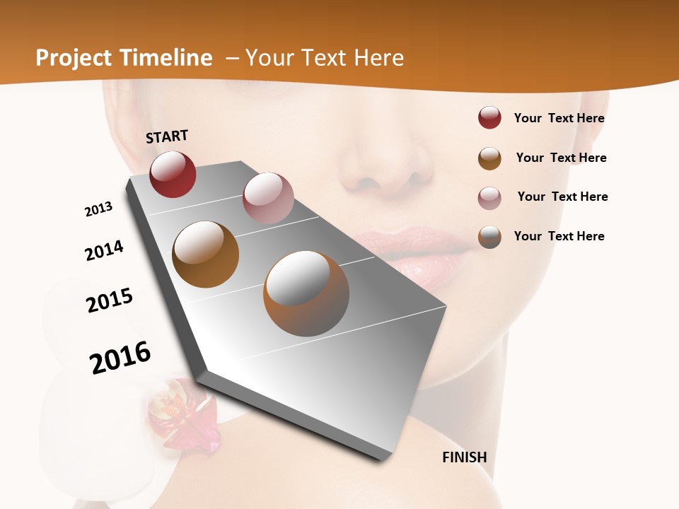 Attractive  Cosmetic PowerPoint Template