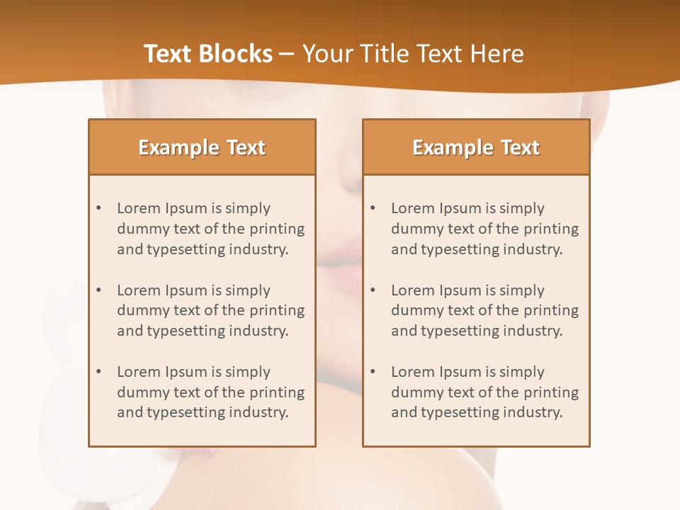 Attractive  Cosmetic PowerPoint Template