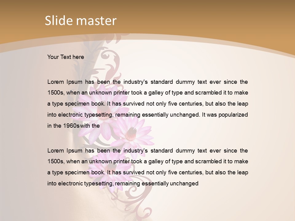 Nude Y Health PowerPoint Template