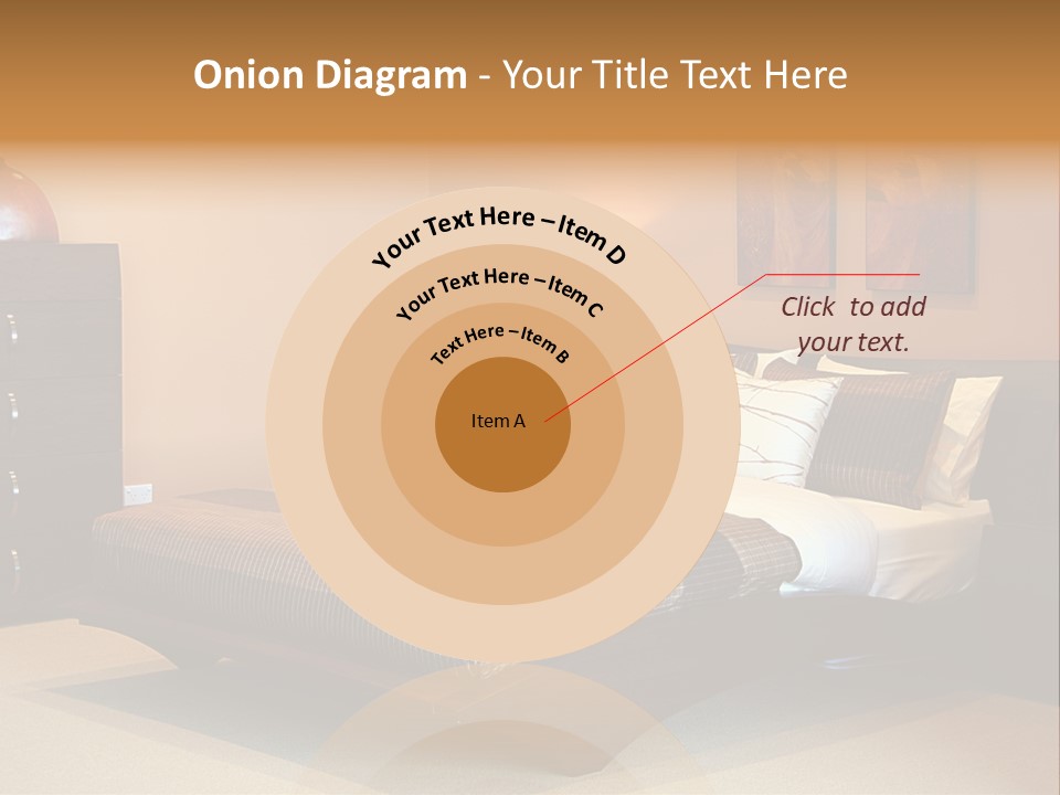 Blanket Furniture House PowerPoint Template