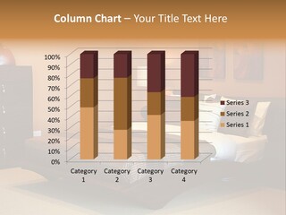 Blanket Furniture House PowerPoint Template