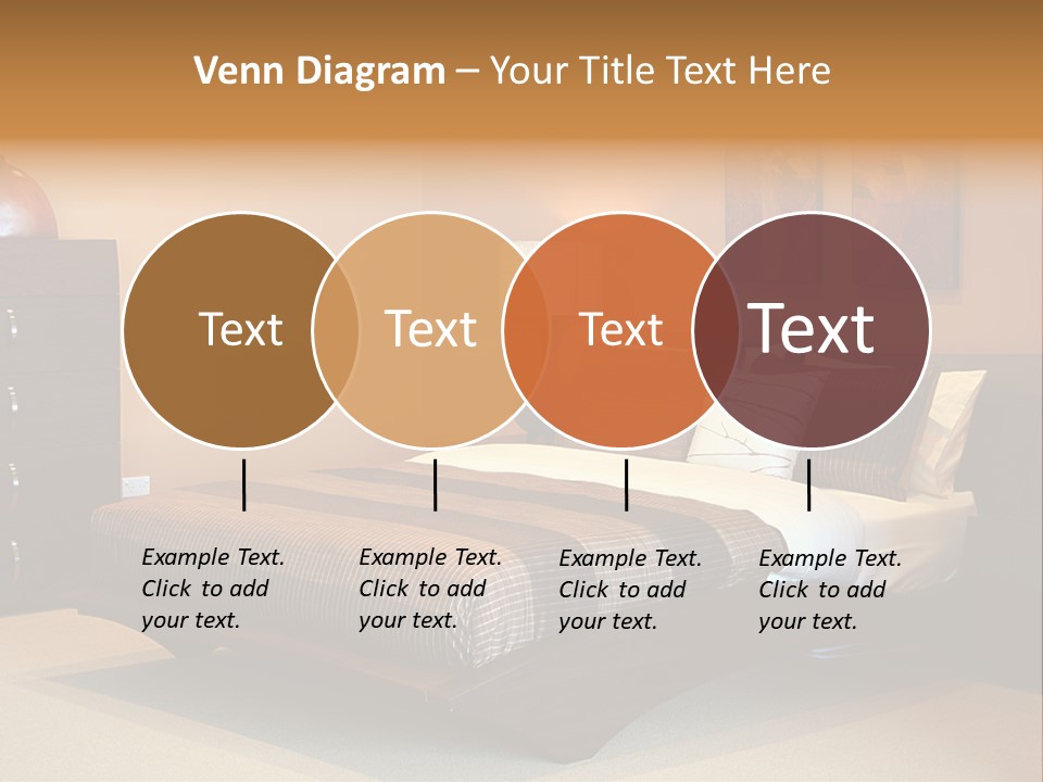Blanket Furniture House PowerPoint Template